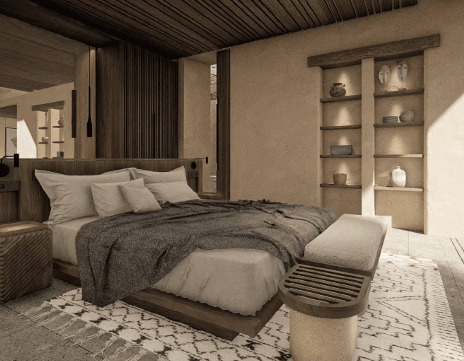 Rocca: 1-bedroom villas with private pools in central Kuta