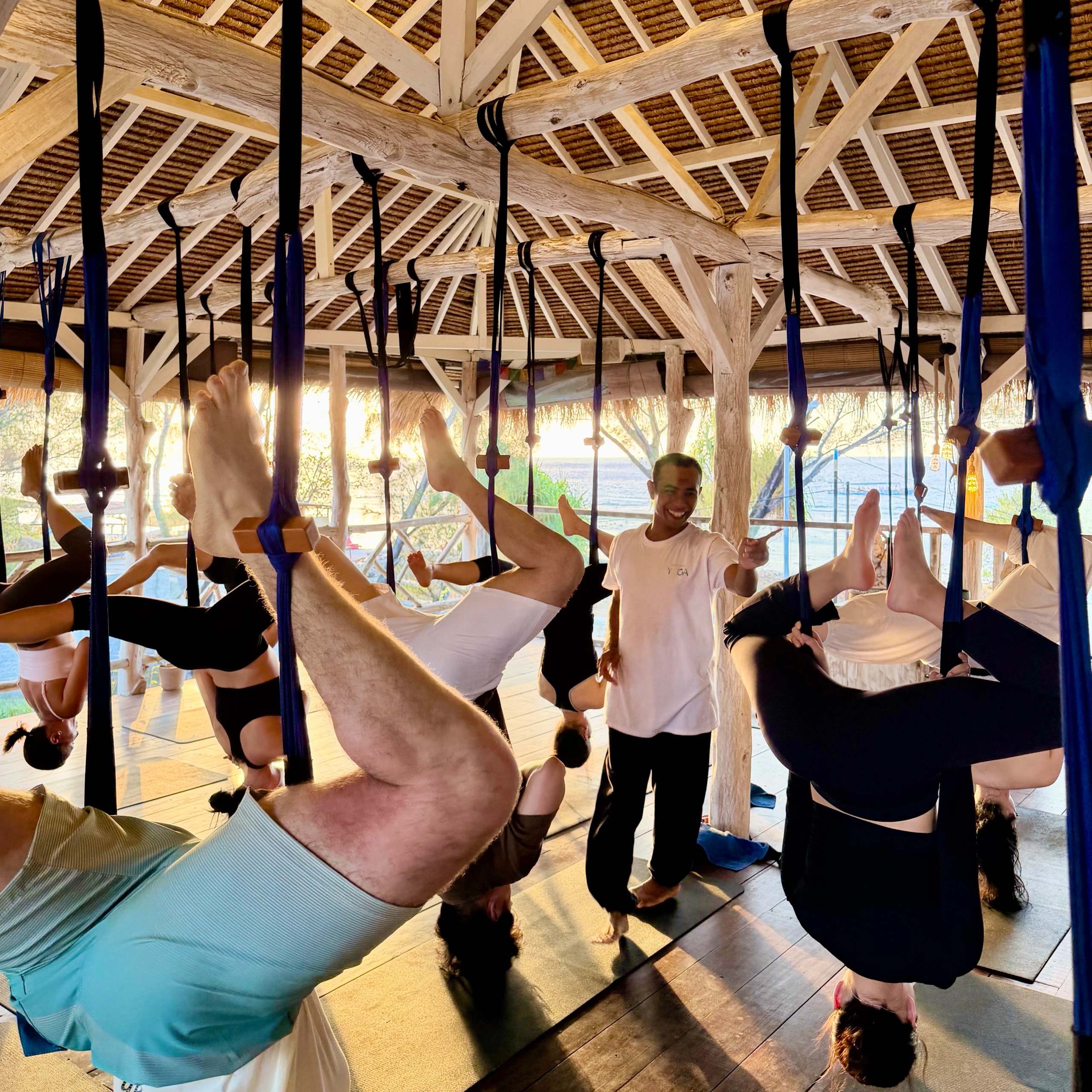 Sunset Beach Yoga - Finding Balance on Gili Trawangan