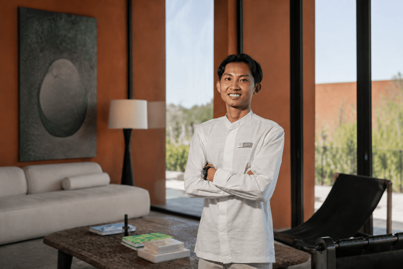 Ahmad Arifin Ilham, butler at Tampah Hills