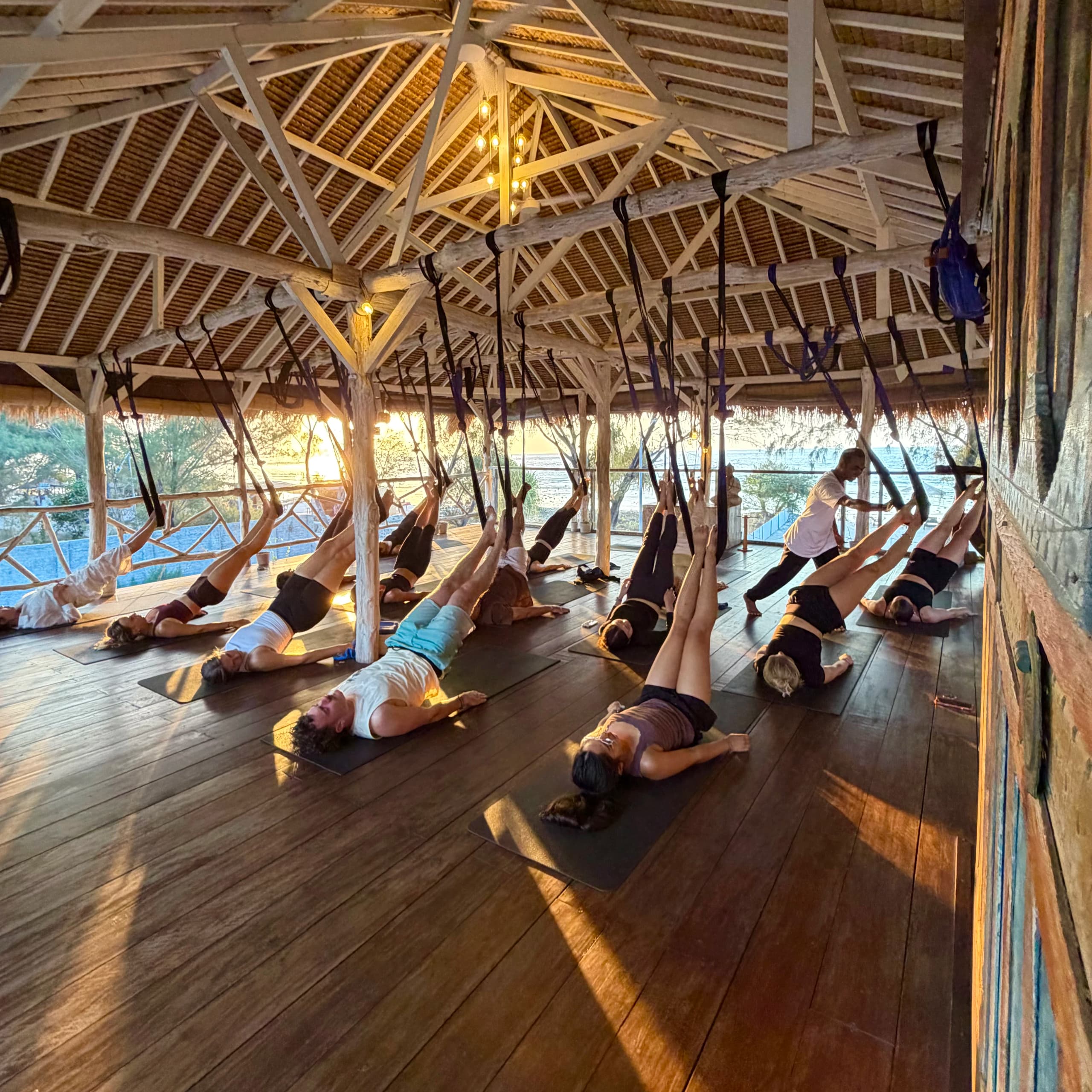 Sunset Beach Yoga - Finding Balance on Gili Trawangan